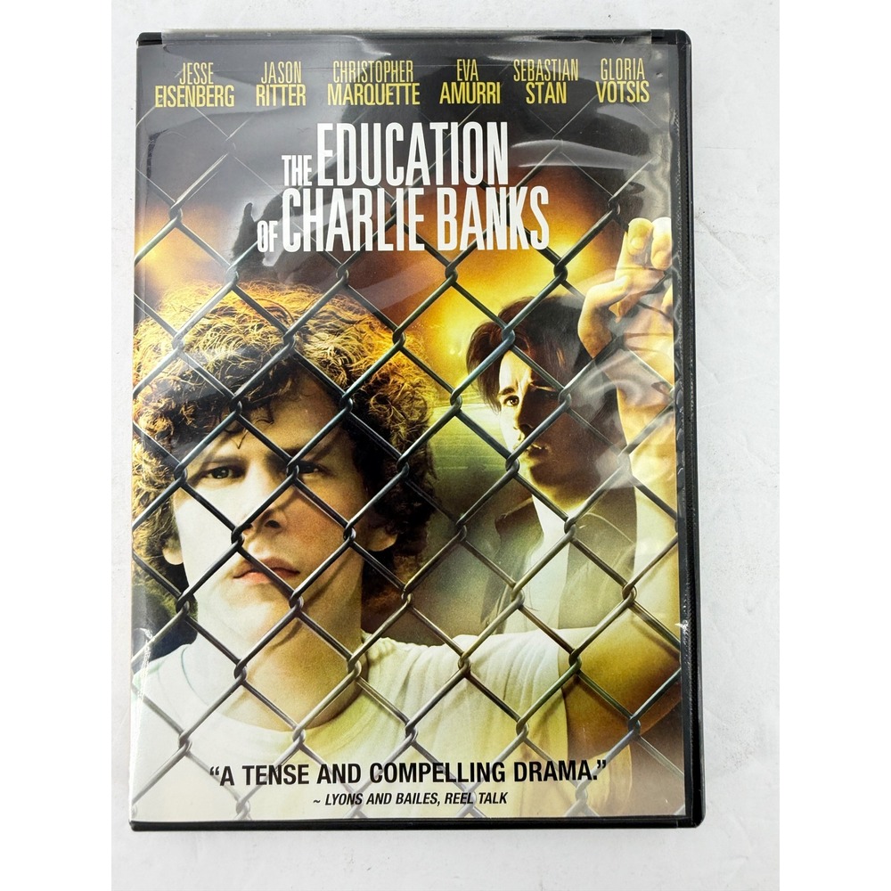 The Education of Charlie Banks DVD Jesse Eisenberg Sebastian Stan Drama Movie